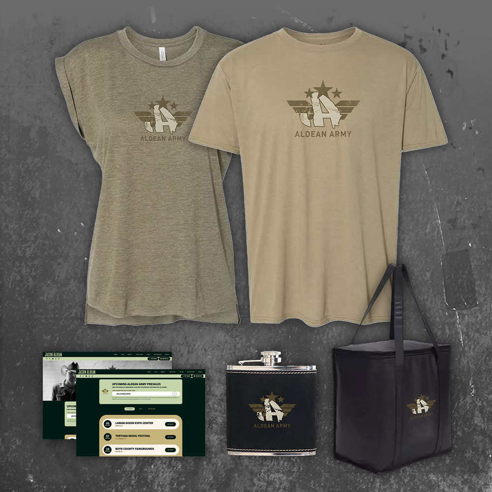 Aldean Army Deluxe Benefits Package