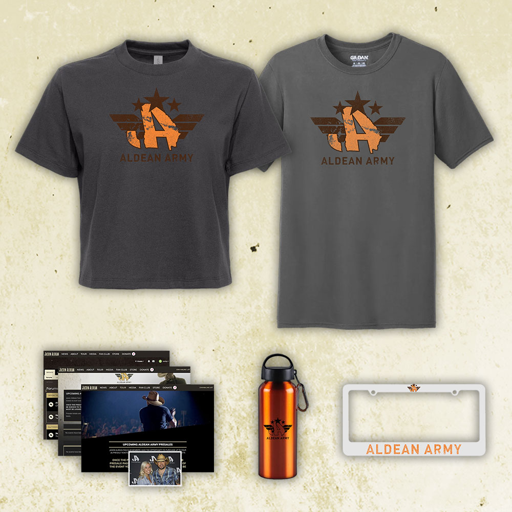 Aldean Army Deluxe Benefits Package