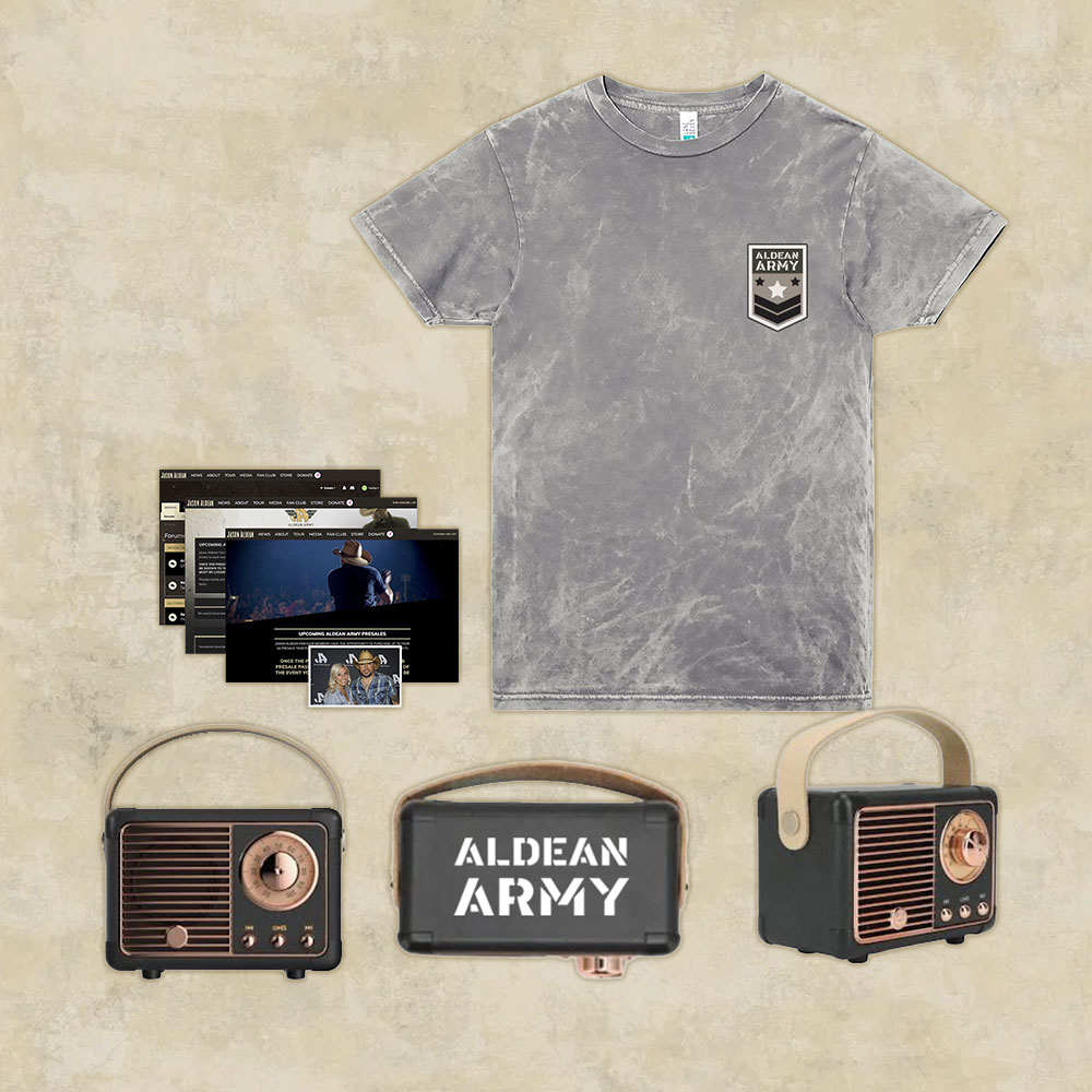Aldean Army Deluxe Benefits Package